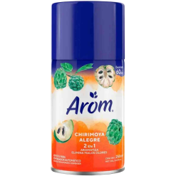 AEROSOL REFILL AUTOMÁTICO AROM CHIRIMOYA ALEGRE12x250ml