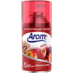 AEROSOL REFILL AUTOMÁTICO AROM MANZANA CANELA12x250ml