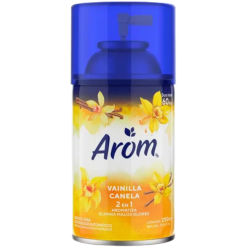 AEROSOL REFILL AUTOMÁTICO AROM VAINILLA CANELA12x250ml