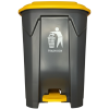 BASURERO 55L CON TAPA PEDAL ASTROPACK