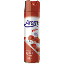 DESODORANTE AEROSOL AROM FRUTILLA CREMA12x225gr