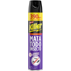 INSECTICIDA KILLER 1000 T. INSECTO 390CC12x390cc