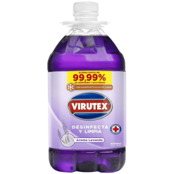 LIMPIADOR DESINFEC SUP LAVANDA 4000 - VIRUTEX2UXC