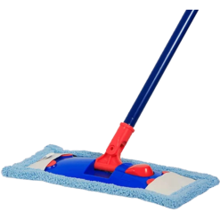 MOPA PLANA DE MICROFIBRA COMPLETA 40CM AZUL ASTROPACK