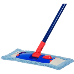 MOPA PLANA DE MICROFIBRA COMPLETA 40CM AZUL ASTROPACK