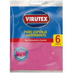 PAÑO ESPONJA ABSORBENTE X6 - CLASICA50UXC