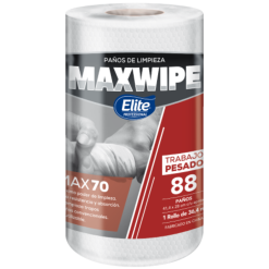 PAÑO MAXWIPE MAX70 TRABAJO PESADO ROLLO 88 HJS