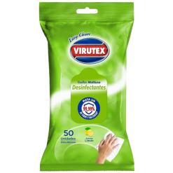 TOALLAS DESINFECTANTES POUCH LIMON 50 - EASY CLEAN 14UXC