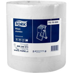 TORK ADVANCED WIPE JUMBO D/H 1X525 MT