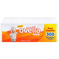 SERVILLETA OVELLA COCTEL 300 UND.