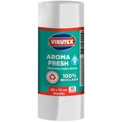 BOLSA RECICLADA BLANCA 50X70 10U- VTX50UXC