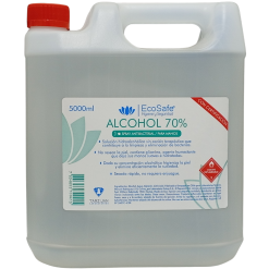ALCOHOL DESINFECTANTE AL 70° 5LTS MR ROB