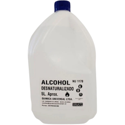 ALCOHOL DESNATURALIZADO 95º 5LTS