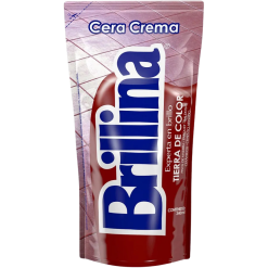 CERA CREMA BRILLINA TIERRA COLOR D/P12x340cc