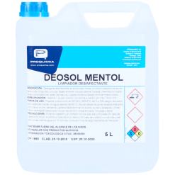 DEOSOL MENTOL 5LTS