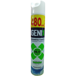 DESINFECTANTE AEROSOL IGENIX TRADICIONAL JIRAFA12x480cc