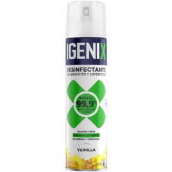 DESINFECTANTE AEROSOL IGENIX VAINILLA12x360cc
