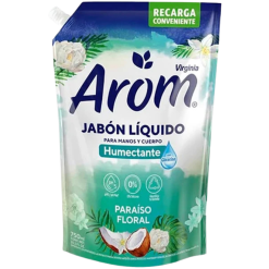 JABÓN LÍQUIDO AROM PARAÍSO FLORAL DP12x750ml