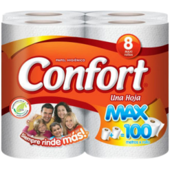 PH CONFORT MAX U HOJA 4 ROLLOS X 100 MTS