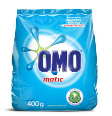DETERGENTE OMO MATIC 400 GRS