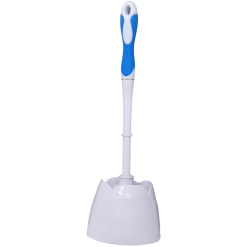 CEPILLO DE BAÑO WC C/ BASE BLANCO