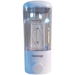 DISPENSADOR DE JABON 500ML BLANCO