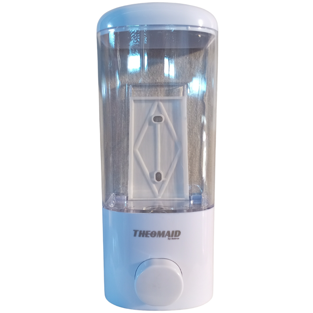 DISPENSADOR DE JABON 500ML BLANCO