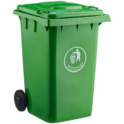 BASURERO 360L VERDE SIN PEDAL ASTROPACK