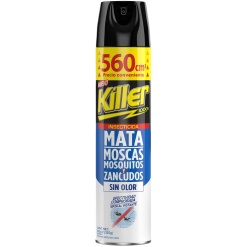 INSECTICIDA KILLER MYZ SIN OLOR 12X560cc