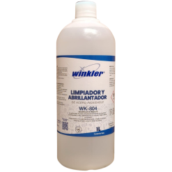 LIMPIADOR Y ABRILLANTADOR DE ACERO INOX ENV. 1L. WK-804