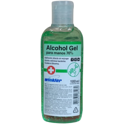 WINKLER GEL ALCOHOL TAPA FLIP TOP ENV. 100mL WK-117