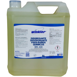 WINKLER DISGREGANTE DESODORANTE P/BAÑOS QUIMICOS ENV. 5L. WK-430